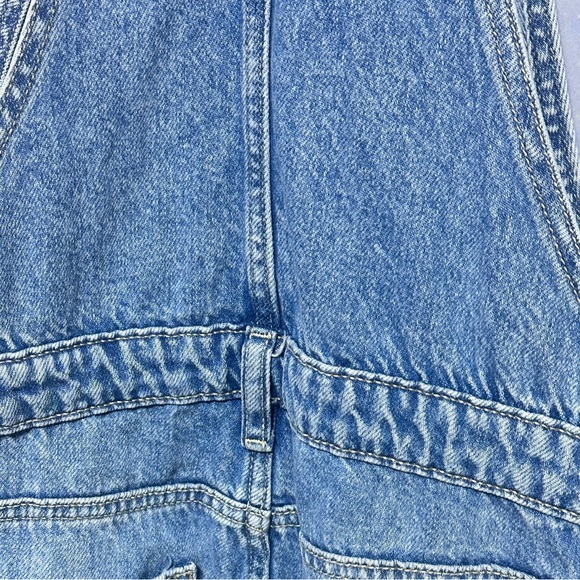 90’s Distressed Overalls XS Denim - Picture 11 of 12